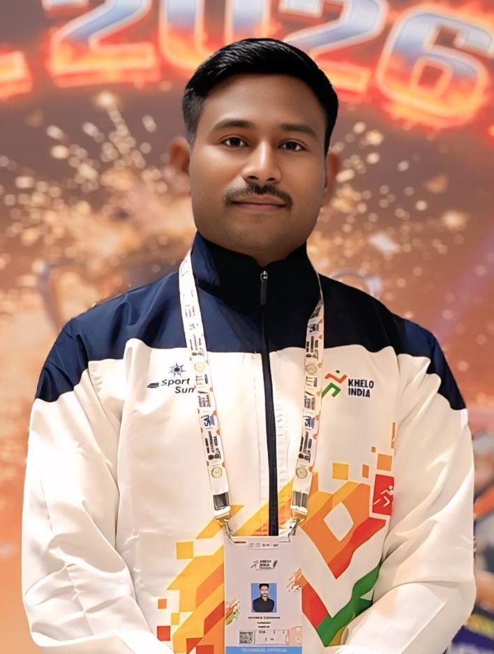 पहले ही प्रयास में इतिहास: रायगढ़ के गोविंदा चौहान बने राष्ट्रीय कबड्डी निर्णायक!!