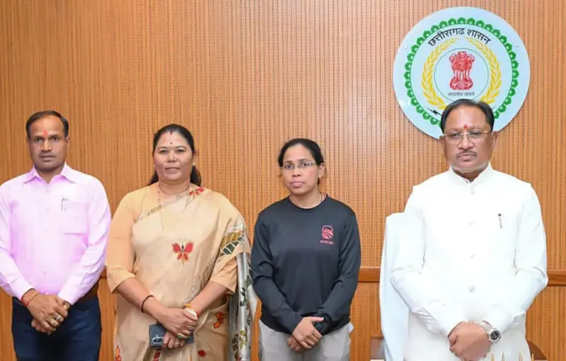 छत्तीसगढ़ की बेटी ने बढ़ाया देश का मान, मुख्यमंत्री ने अमिता श्रीवास के साहस को किया सलाम!!